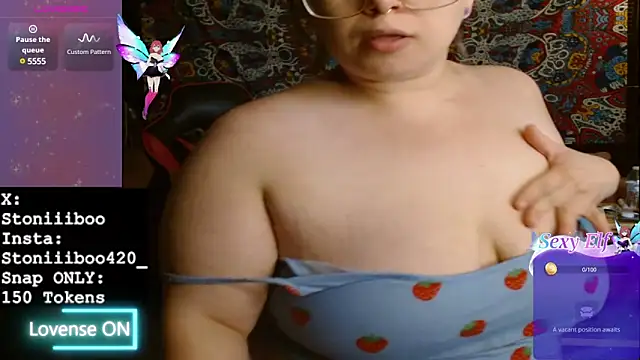 Stoniiiboo online show from 22, 2, 2025