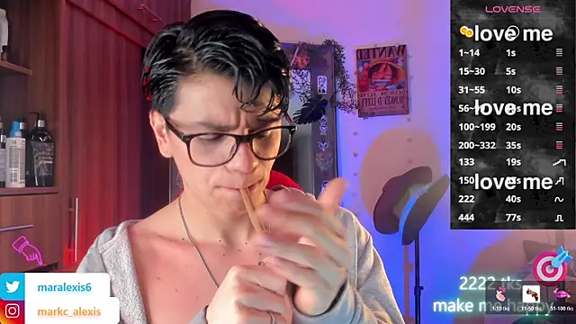 marckalexis online show from 31, 5, 2026