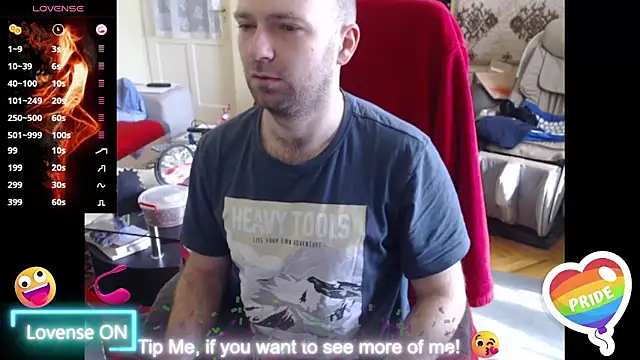 RealManHaveHairy online show from 9, 3, 2025