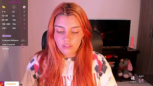 Fieryfenixx online show from 8, 12, 2024