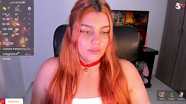 Fieryfenixx online show from 16, 12, 2024