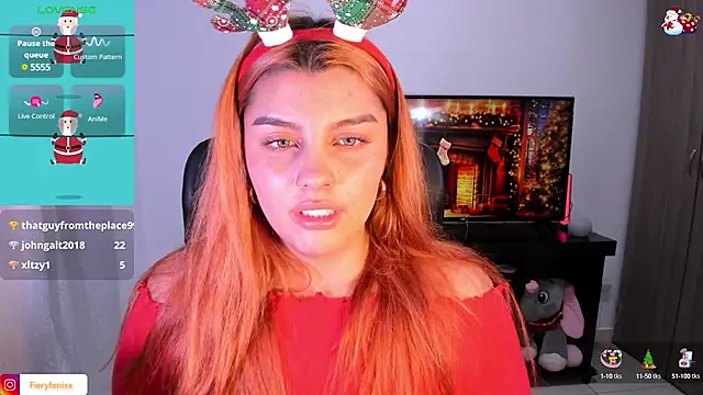 Fieryfenixx online show from 19, 12, 2024