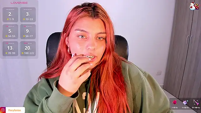 Fieryfenixx online show from 15, 1, 2025