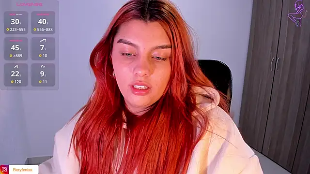 Fieryfenixx online show from 28, 1, 2025