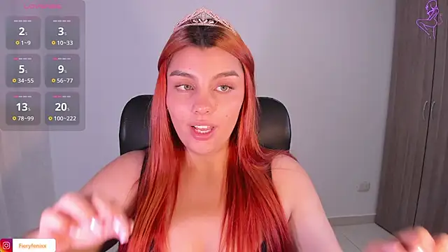 Fieryfenixx online show from 2, 2, 2025