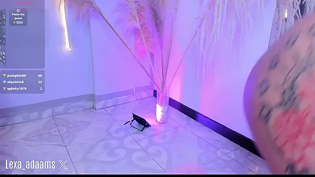 LexaAdams online show from 15, 2, 2025