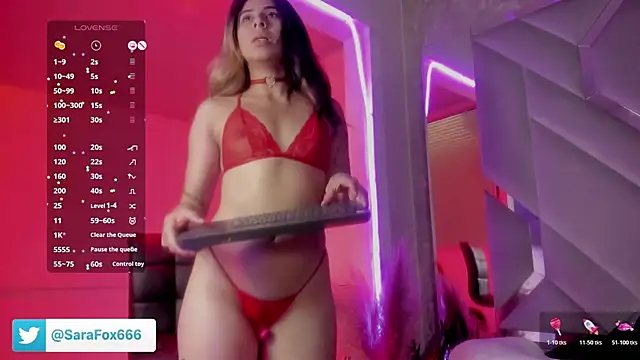 Sara Foxx1 online show from 15, 3, 2026