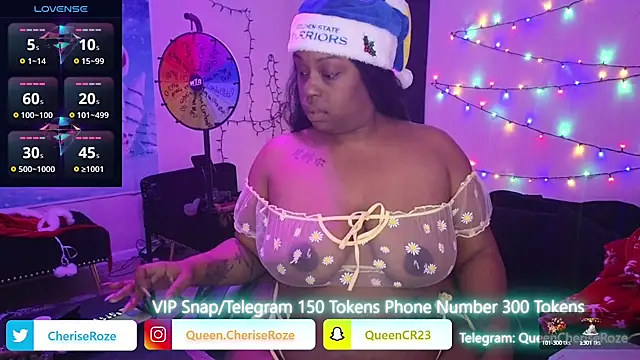 cheriserozequeen online show from 24, 12, 2024