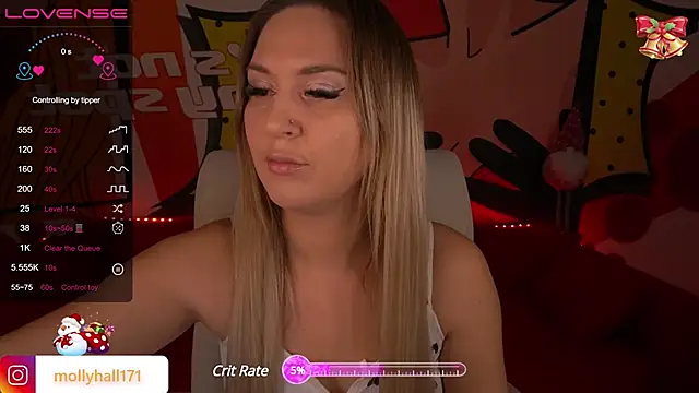 MollyHallss online show from 10, 12, 2024