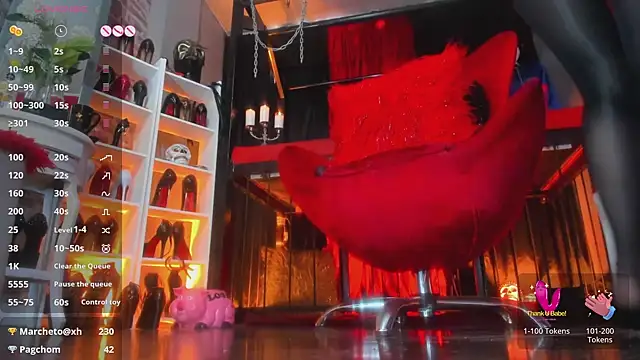 MistressAndre online show from 23, 2, 2025