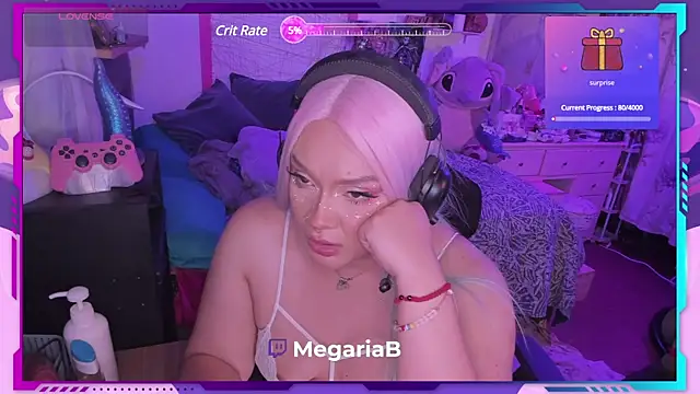 MegariaB online show from 6, 12, 2024