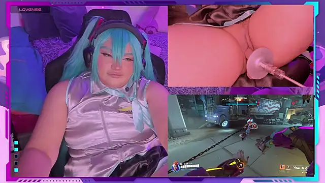 MegariaB online show from 10, 12, 2024