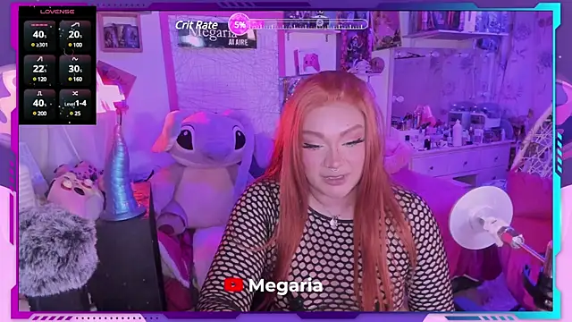 MegariaB online show from 20, 2, 2025