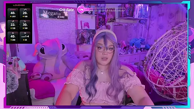 MegariaB online show from 27, 2, 2025