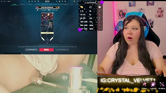 crystal7u7 online show from 15, 9, 2025