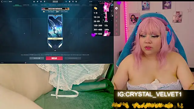 crystal7u7 online show from 19, 9, 2025