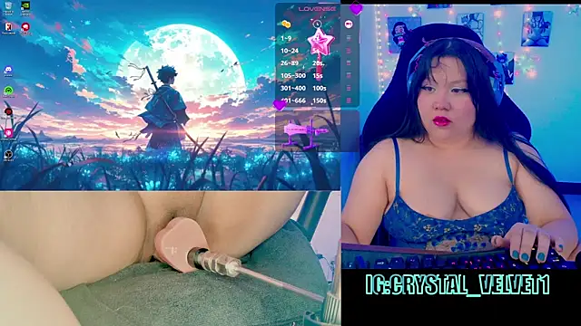 crystal7u7 online show from 20, 9, 2025