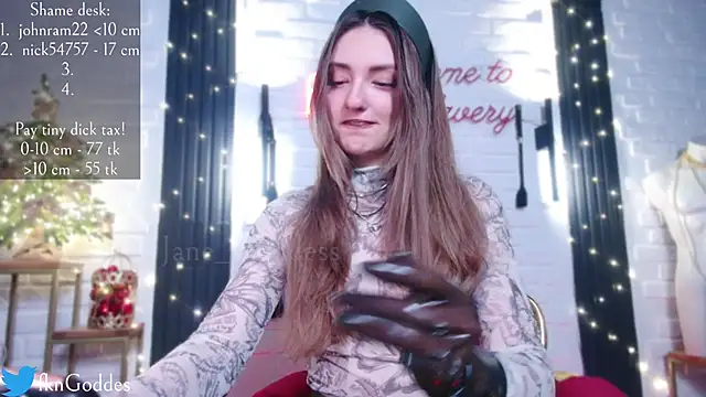 Snapshot of Jane_Goddess chatting on 6, 1, 2025 Jane Goddess online show from 6, 1, 2025