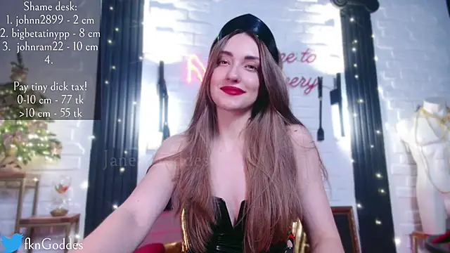 Snapshot of Jane_Goddess chatting on 10, 1, 2025 Jane Goddess online show from 10, 1, 2025