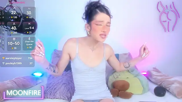 moonfiredancer online show from 7, 12, 2024