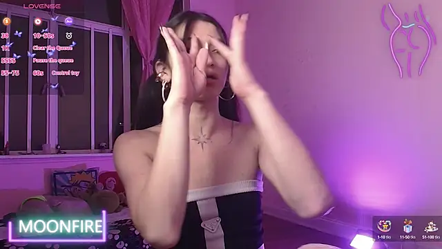 moonfiredancer online show from 11, 2, 2025