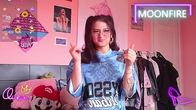 moonfiredancer online show from 31, 3, 2026