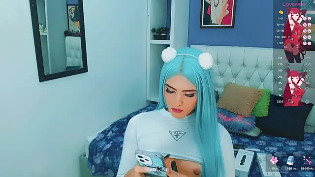 valentina princess  online show from 9, 2, 2025