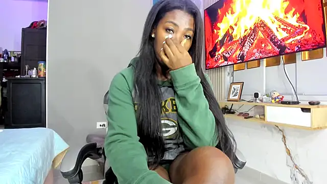 Snapshot of sexyhotblackebony chatting on 30, 11, 2025 sexyhotblackebony online show from 30, 11, 2025