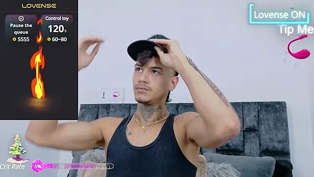 JAYCOB00 online show from 23, 12, 2024