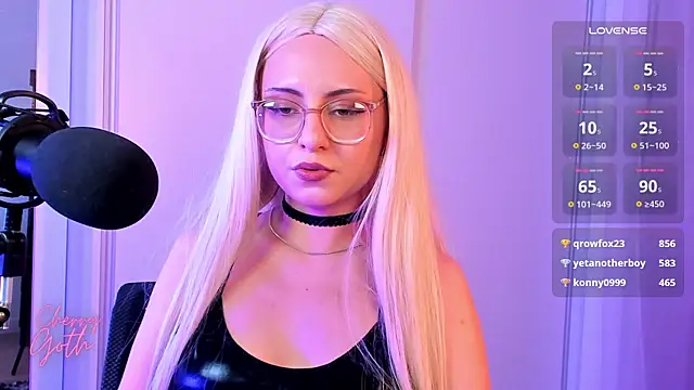 Snapshot of CherryGoth chatting on 17, 12, 2024 CherryGoth online show from 17, 12, 2024