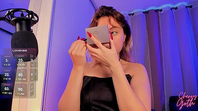 Snapshot of CherryGoth chatting on 15, 9, 2025 CherryGoth online show from 15, 9, 2025