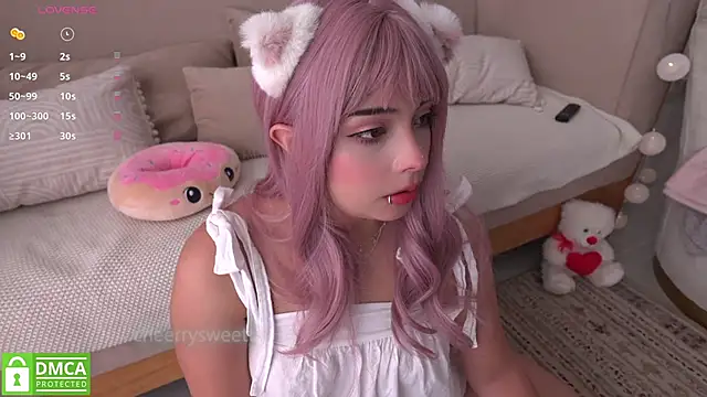 Cheerrysweett online show from 7, 3, 2025