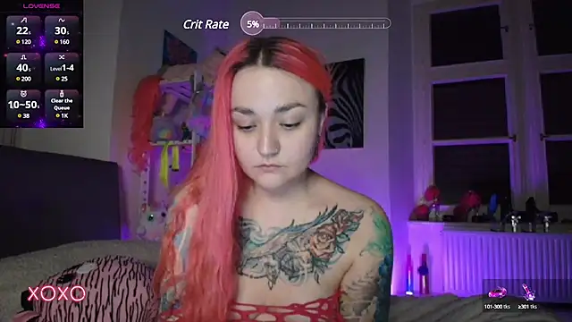 PinkHurricaneOfficial online show from 12, 2, 2025