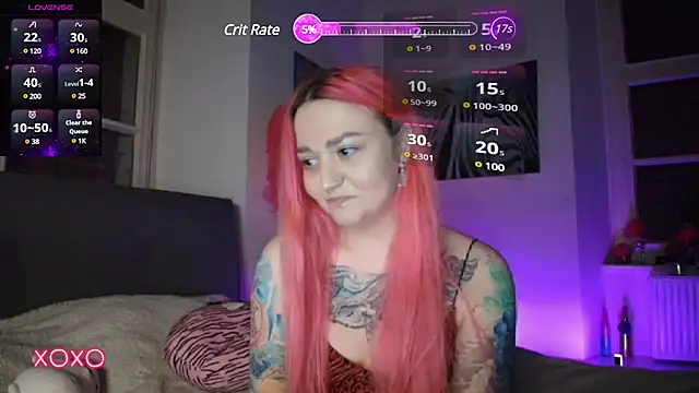 PinkHurricaneOfficial online show from 18, 2, 2025