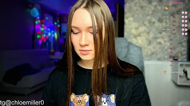 ChloeMillerMeow online show from 19, 1, 2025