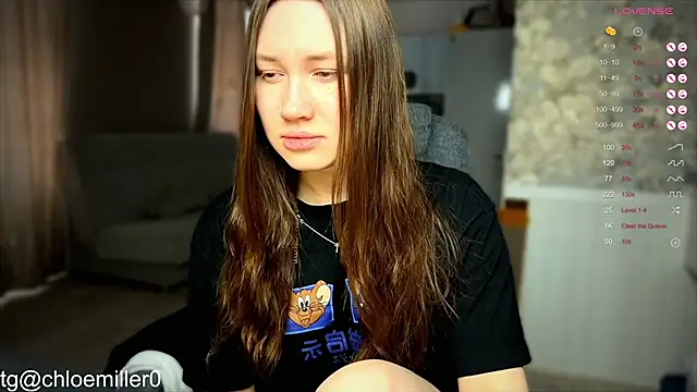 ChloeMillerMeow online show from 21, 1, 2025