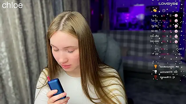 ChloeMillerMeow online show from 6, 11, 2025