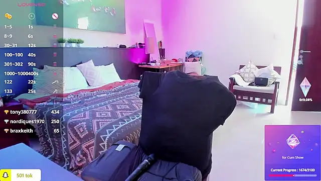 PrincessVS online show from 28, 2, 2025