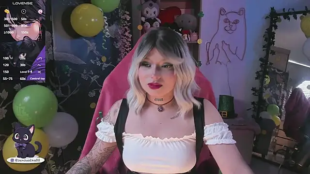 sensualkattt online show from 17, 3, 2025