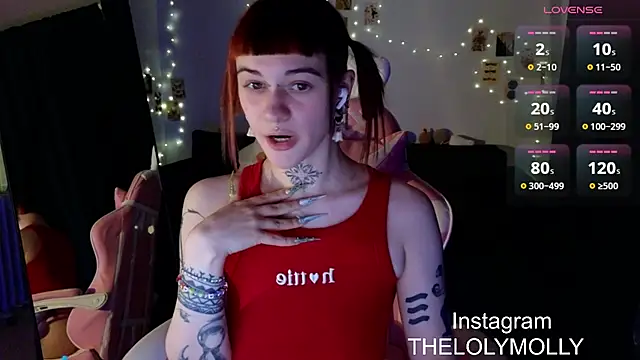 LolyMolli online show from 25, 2, 2025