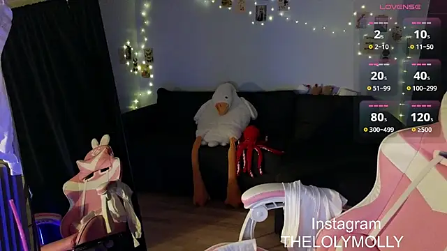 LolyMolli online show from 4, 3, 2025