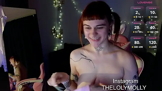 LolyMolli online show from 8, 3, 2025