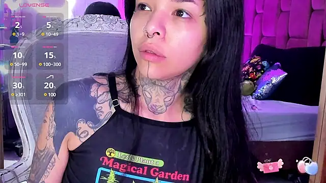 Snapshot of NinaInk chatting on 10, 3, 2025 NinaInk online show from 10, 3, 2025