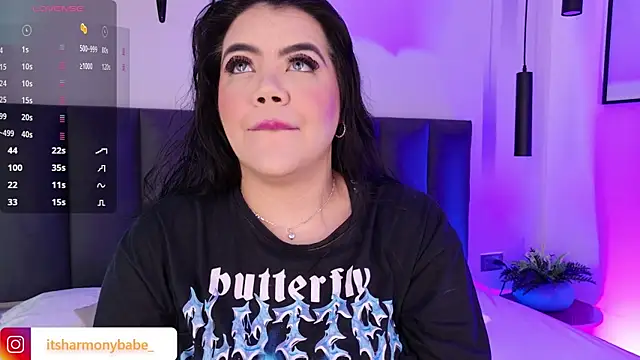 Harmonybabe  online show from 11, 9, 2025