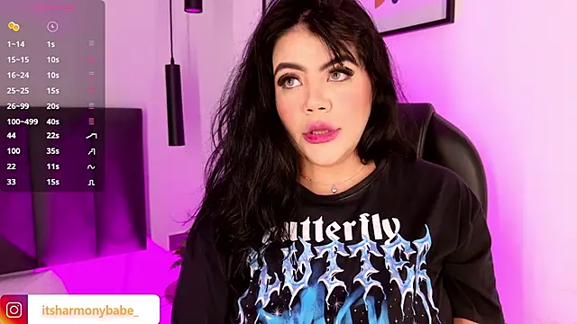 Harmonybabe  online show from 13, 9, 2025