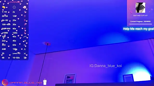 blue koi online show from 28, 1, 2025