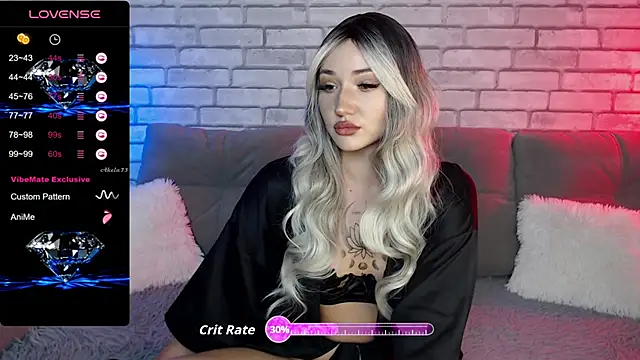 Eva Evile online show from 21, 9, 2025