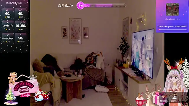 Blondecandie online show from 23, 12, 2024