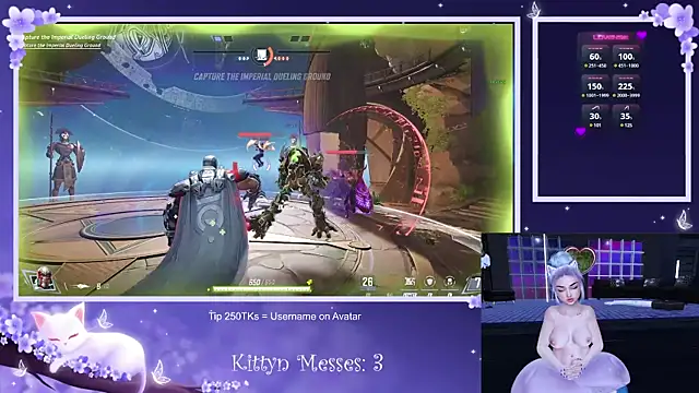 SassyKittyn online show from 13, 2, 2025