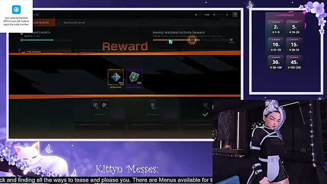 SassyKittyn online show from 4, 11, 2025